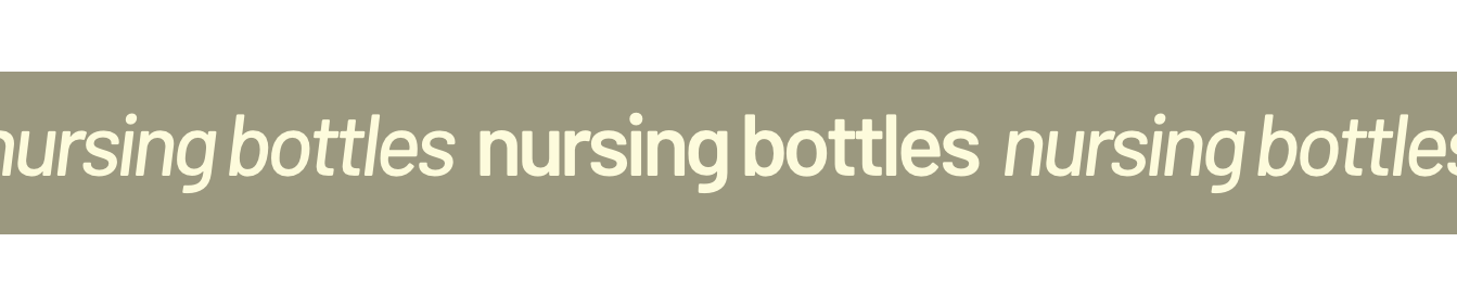 Nursing Bottles