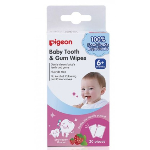 Pigeon Baby Tooth & Gum Wipes